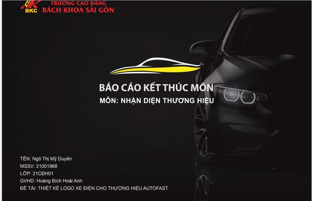 Báo cáo kết thúc môn: Nhận diện thương hiệu